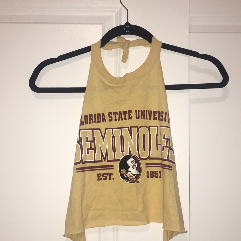 FSU tailgate halter top